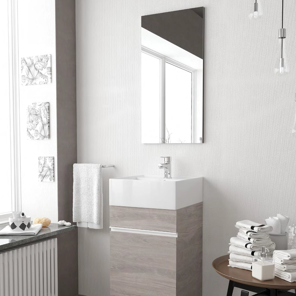 Lavabo cerámica sobre encimera Eco - Thebath