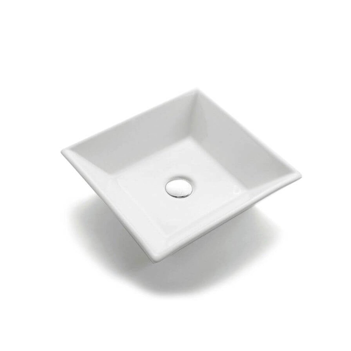 Lavabo cuadrado sobre encimera Flat - The Bath