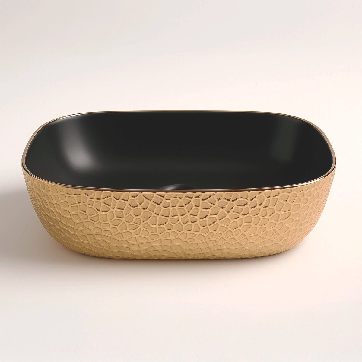 Lavabo de diseño negro Reed - Thebath