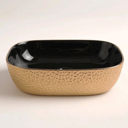 Lavabo de diseño negro Reed - The Bath