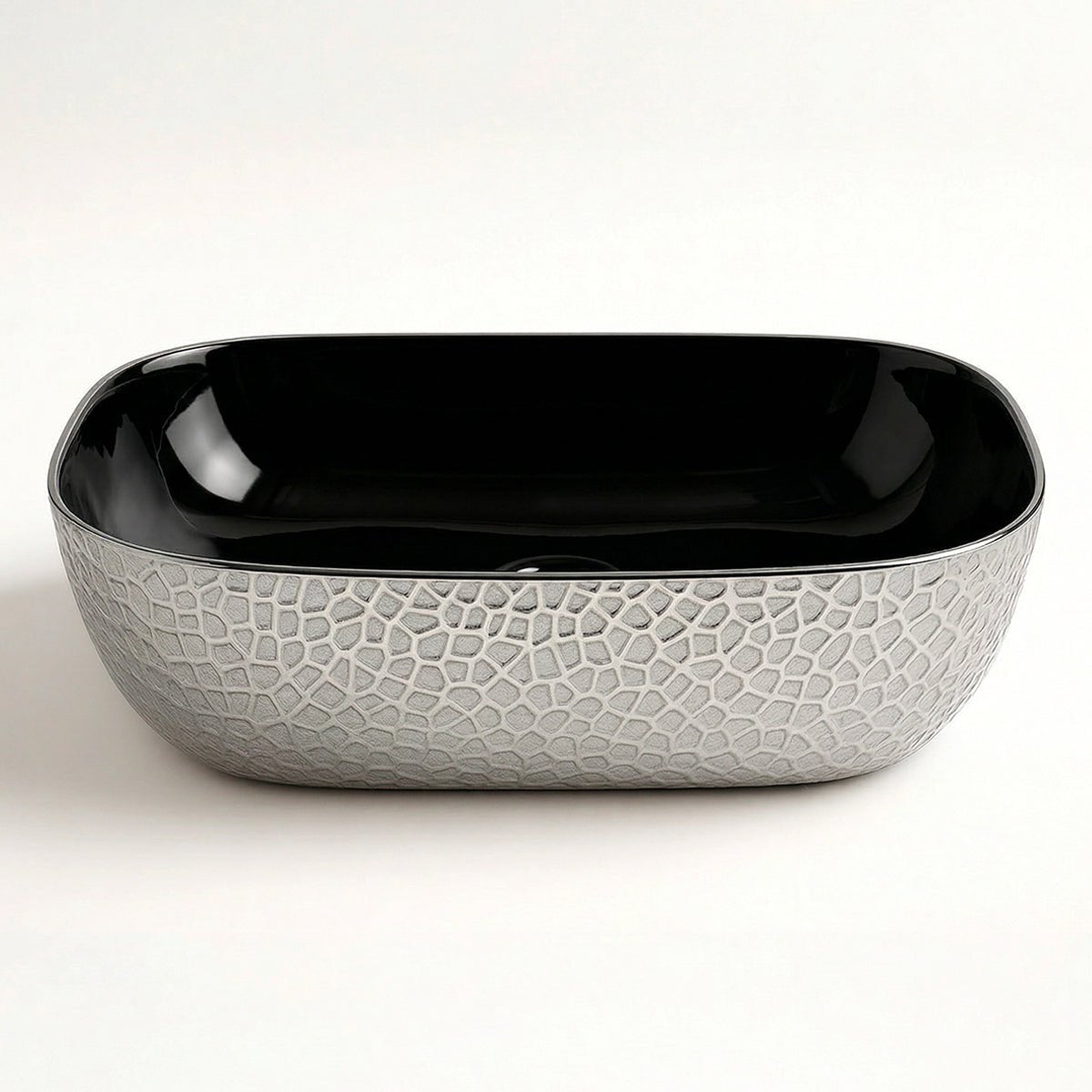 Lavabo de diseño negro Reed - The Bath