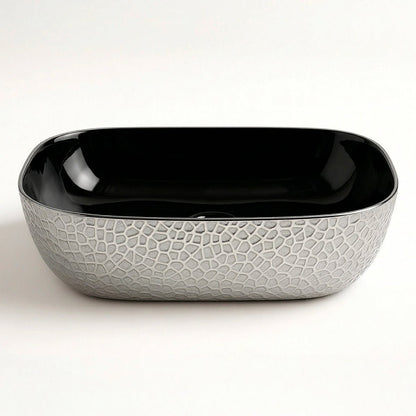 Lavabo de diseño negro Reed - The Bath