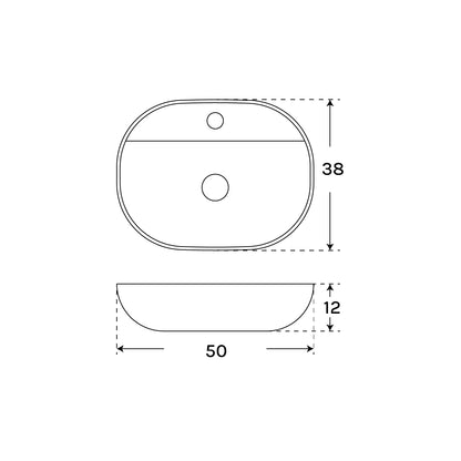 Lavabo estrecho Clip - Thebath