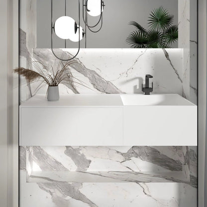 Lavabo Krion suspendido William - The Bath