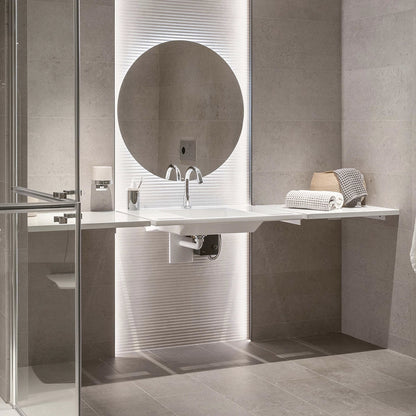 Lavabo movilidad reducida con toallero Access - Thebath