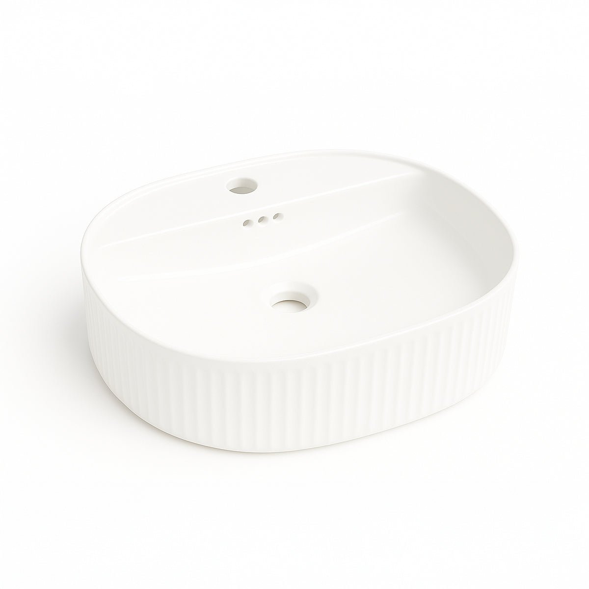 Lavabo ovalado blanco Seul - Thebath