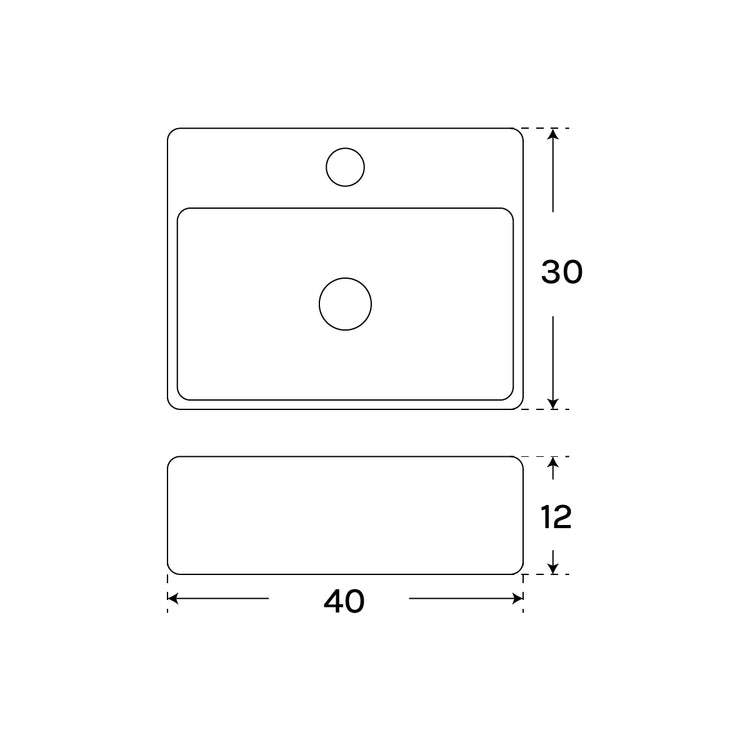 Petit lavabo enfant en céramique