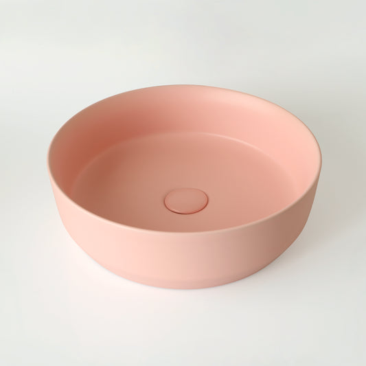 Lavabo rose rond Jana