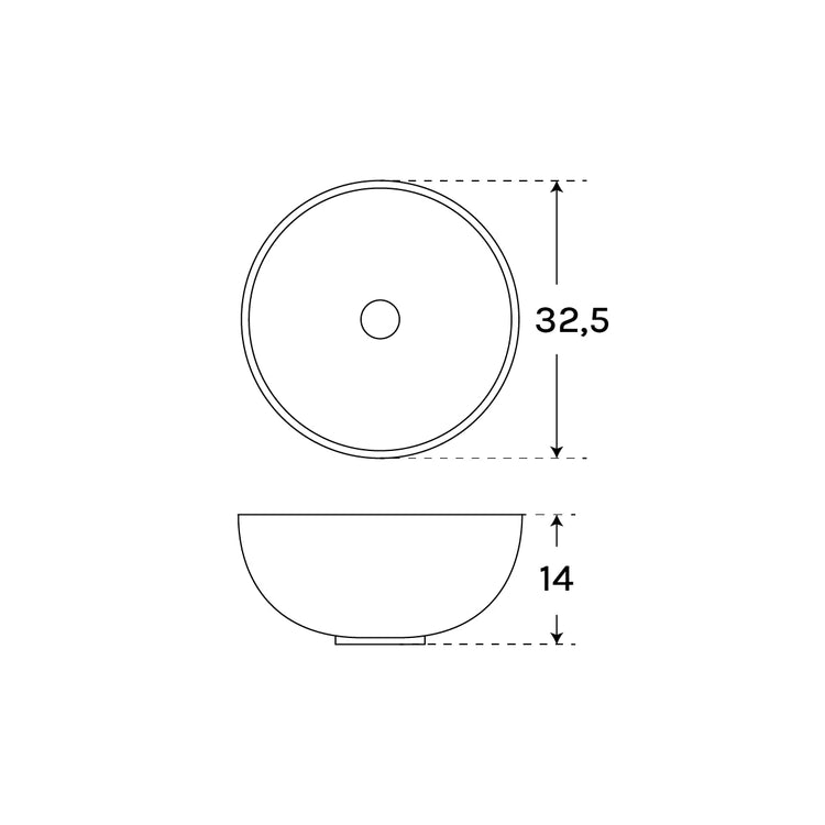 Lavabo à poser Bolus