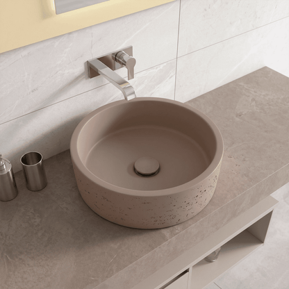 Lavabo sobre encimera cemento Stone - The Bath