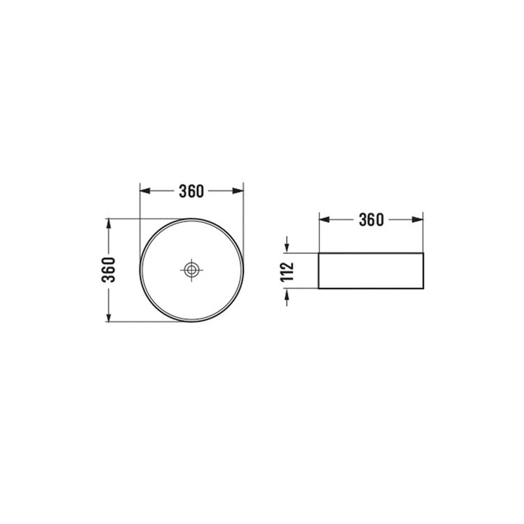 Vasque à poser en verre avec base dorée