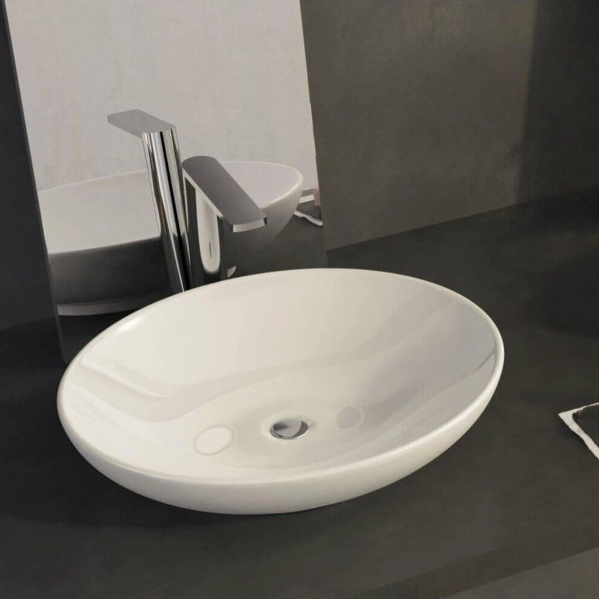 Lavabo Sobre encimera Ovalo