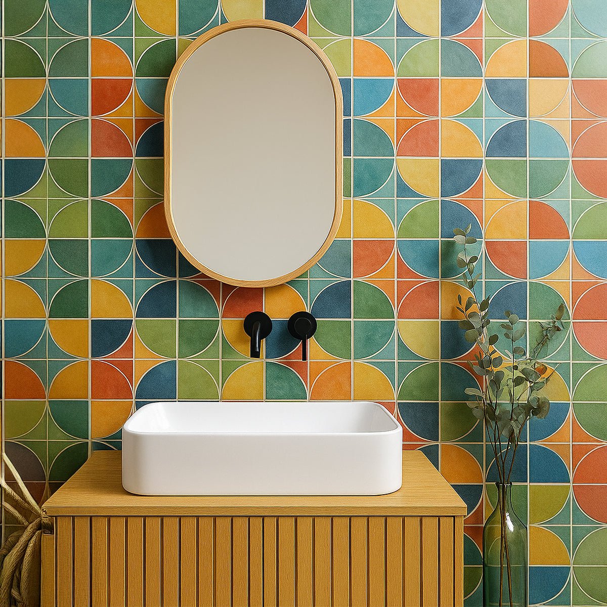 Lavabo sobre encimera rectangular Akali - Thebath
