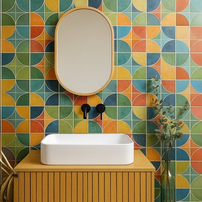 Lavabo sobre encimera rectangular Akali - Thebath