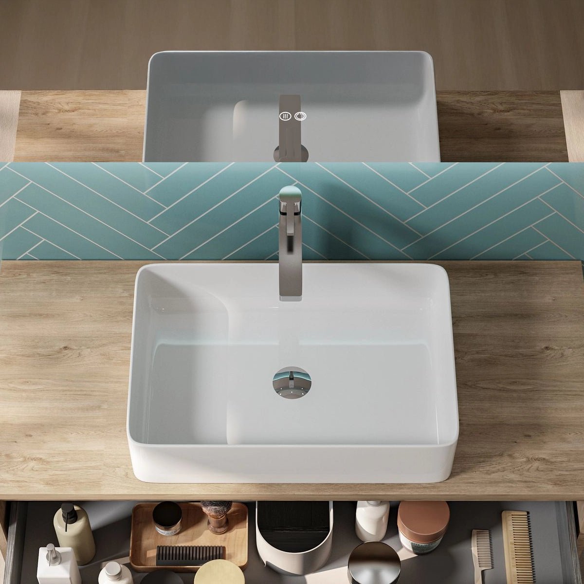 Lavabo sobre encimera Tre - The Bath