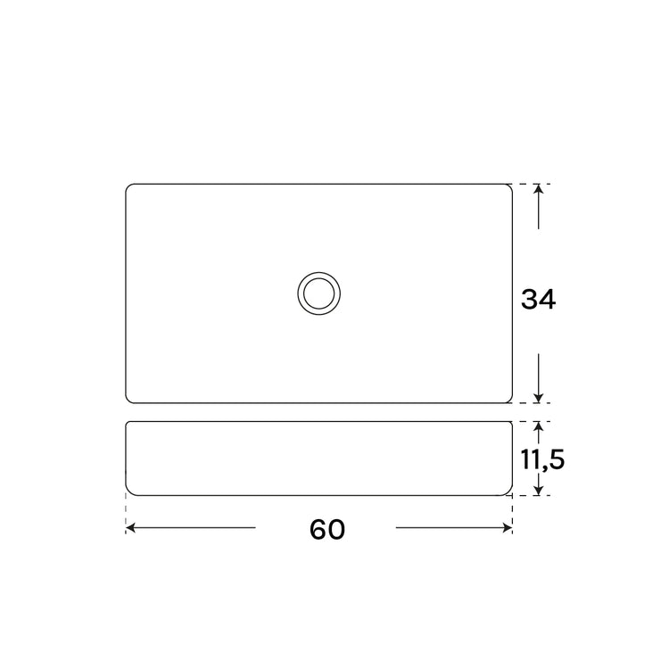 Lavabo à poser Vera