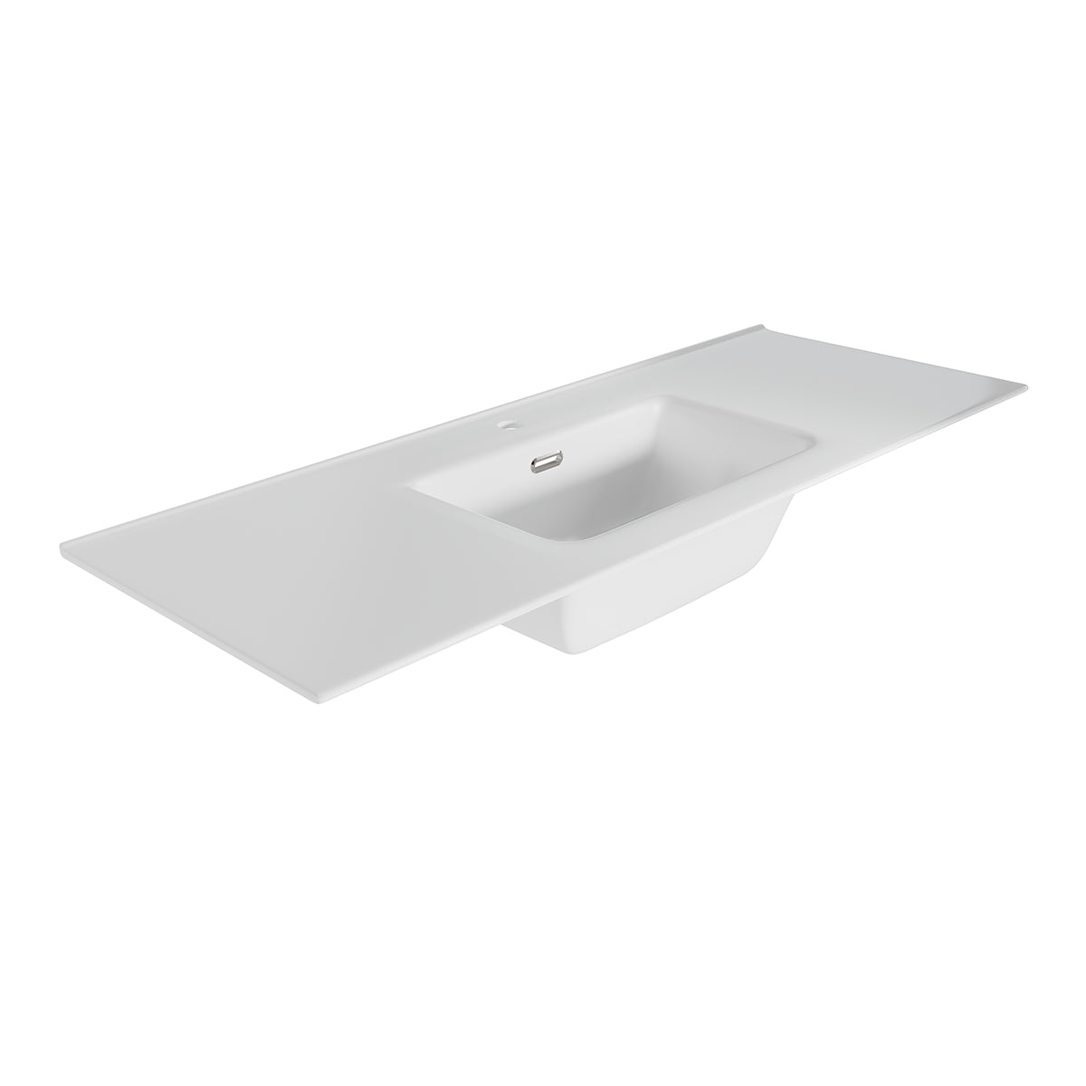 Lavabo sobre mueble blanco mate Shiba - Thebath