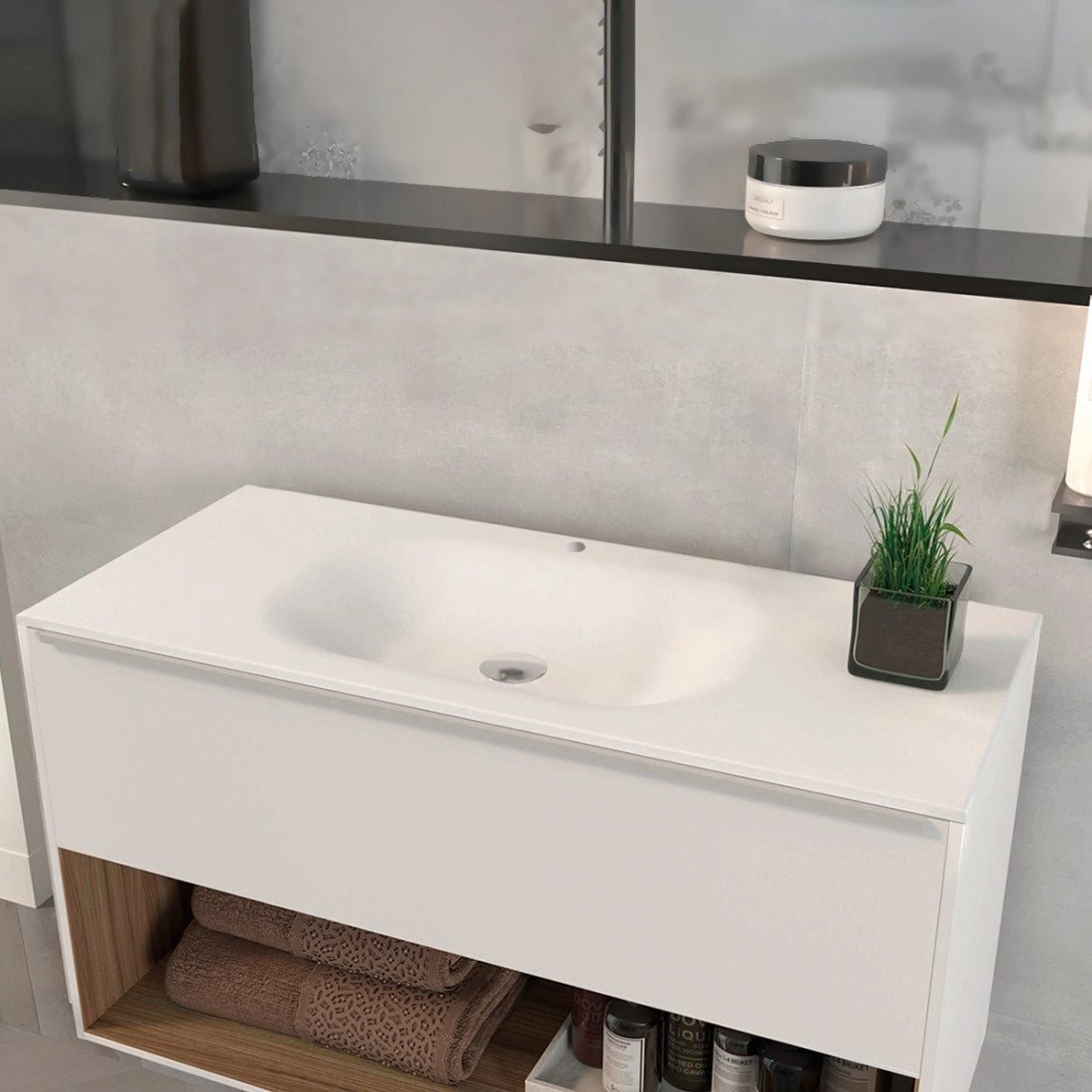 Lavabo sobre mueble Tibet Irion