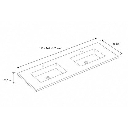 Lavabo surface Ambar - The Bath