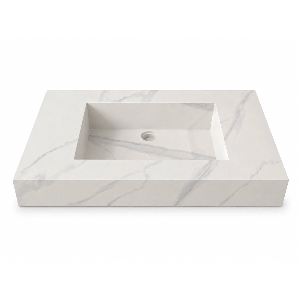 Lavabo suspendido con encimera Boreal - The Bath
