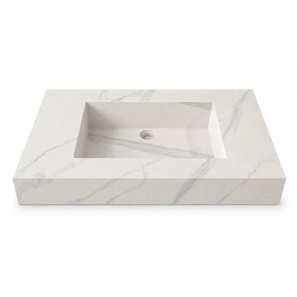 Lavabo suspendido con encimera Boreal - The Bath
