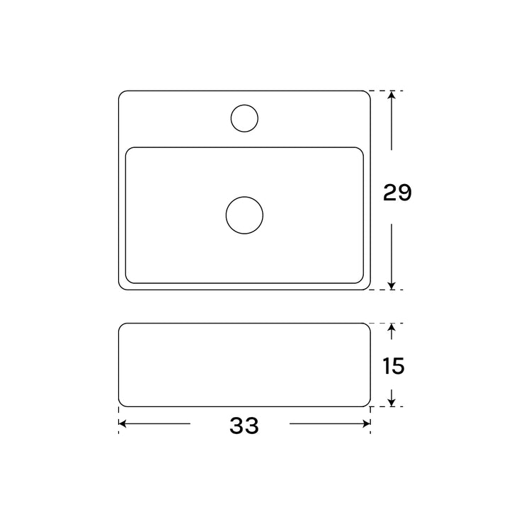 Lavabo suspendu Conil