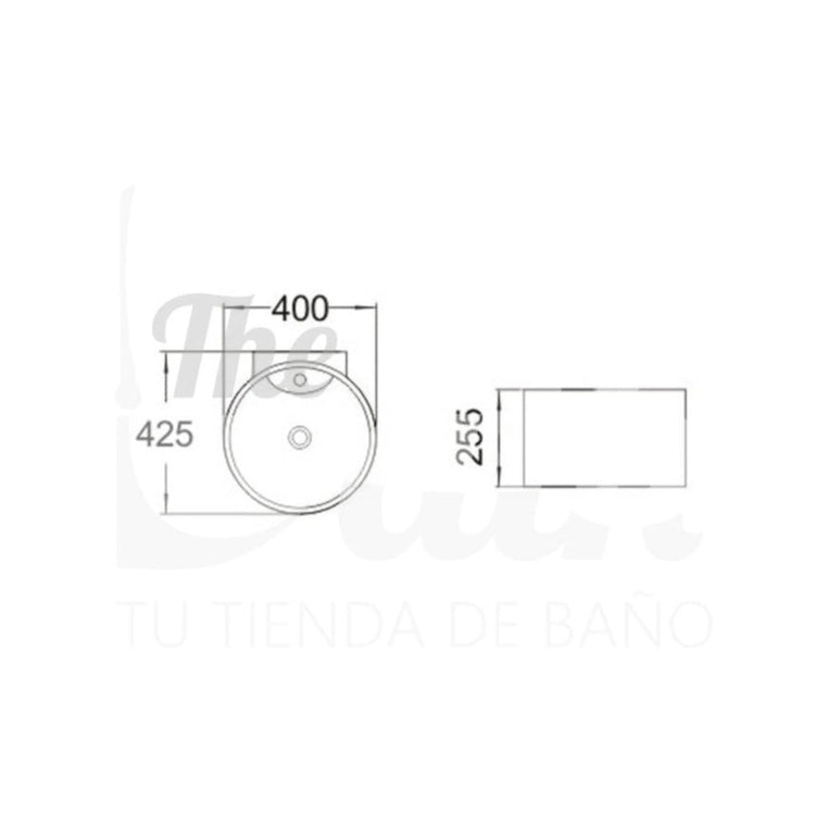 Suspendu lavabo Durlo