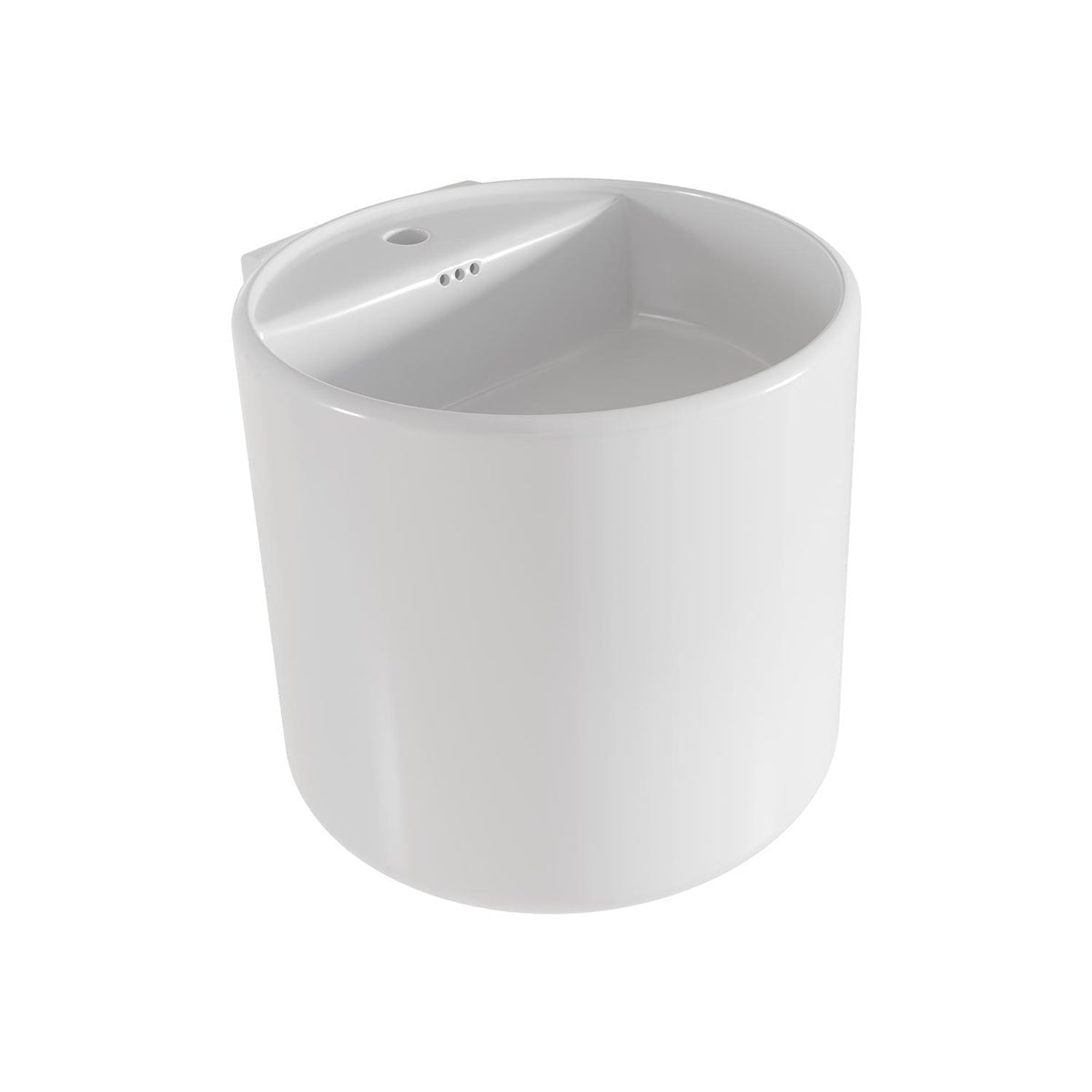 Lavabo suspendido redondo Levi - Thebath