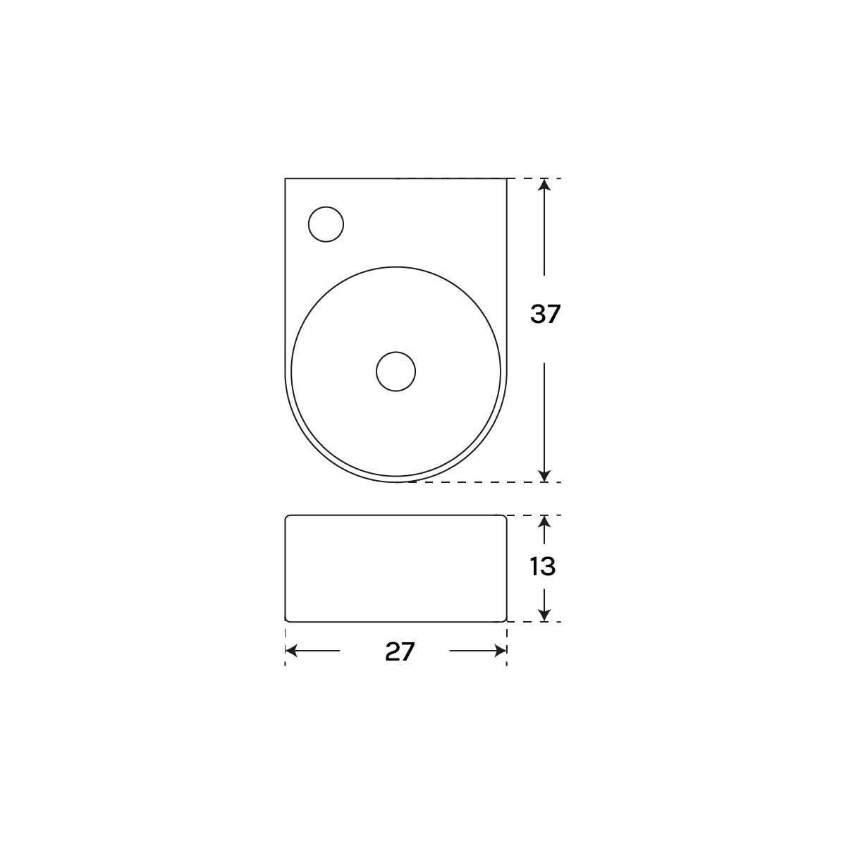 Lavabo suspendido Small - Thebath