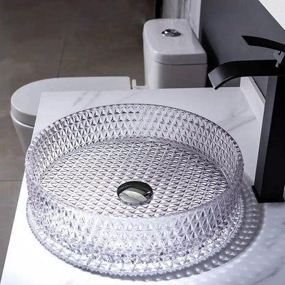 Lavabo transparente