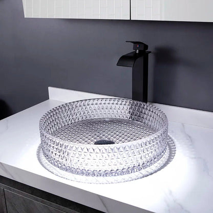 Lavabo transparente