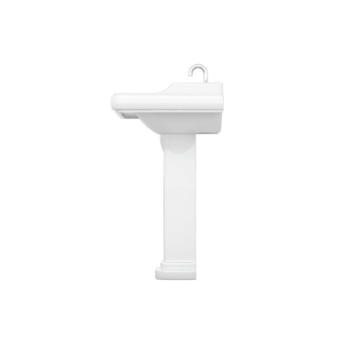 Lavabo vintage modelo Atenas con pedestal