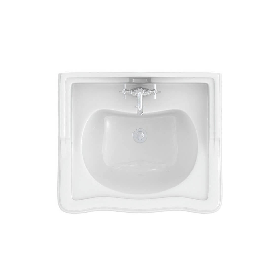 Lavabo vintage modelo Atenas con pedestal