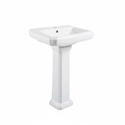 Lavabo vintage con pedestal York - Thebath