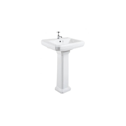 Lavabo vintage con pedestal York