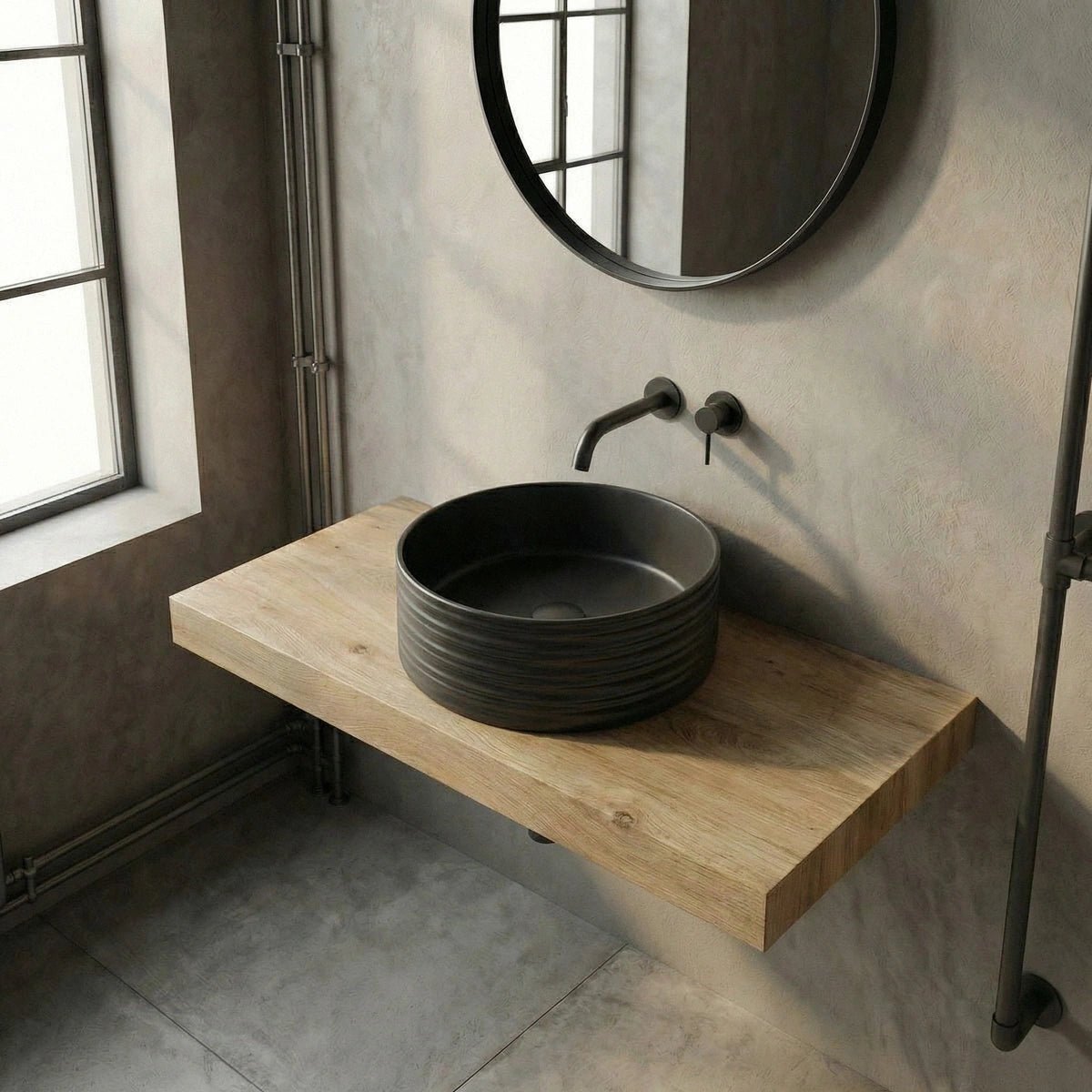 Lavamanos estilo industrial Nuba - The Bath