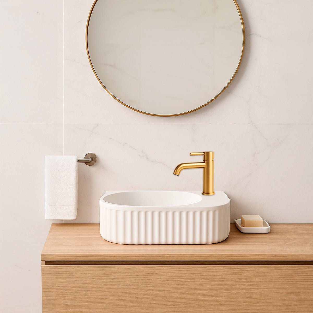 Lavamanos rectangular Glea - Thebath