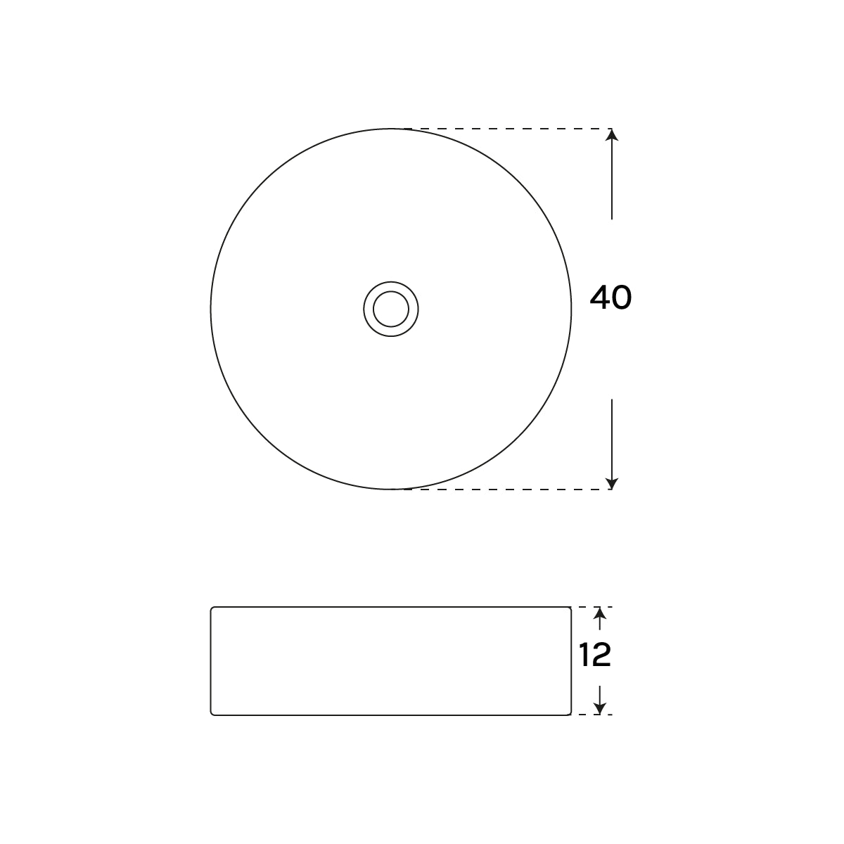 Lavamanos sobre encimera Onix - Thebath