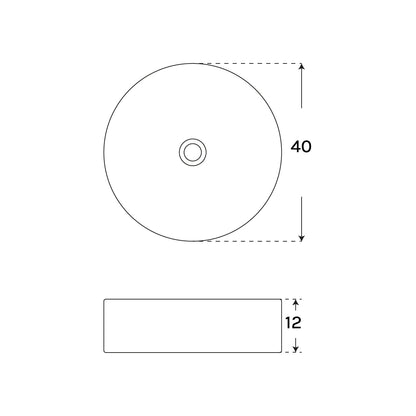 Lavamanos sobre encimera Onix - Thebath