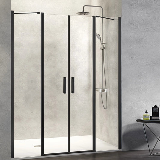 Mampara abatible con doble puerta Nardi