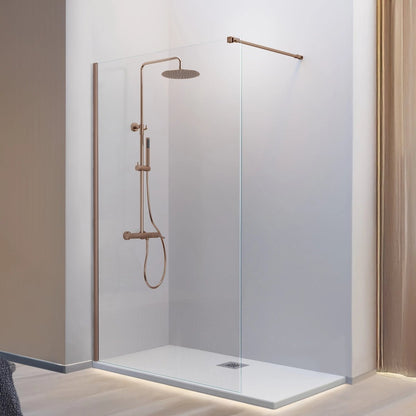 Mampara color bronce Fresh - The Bath