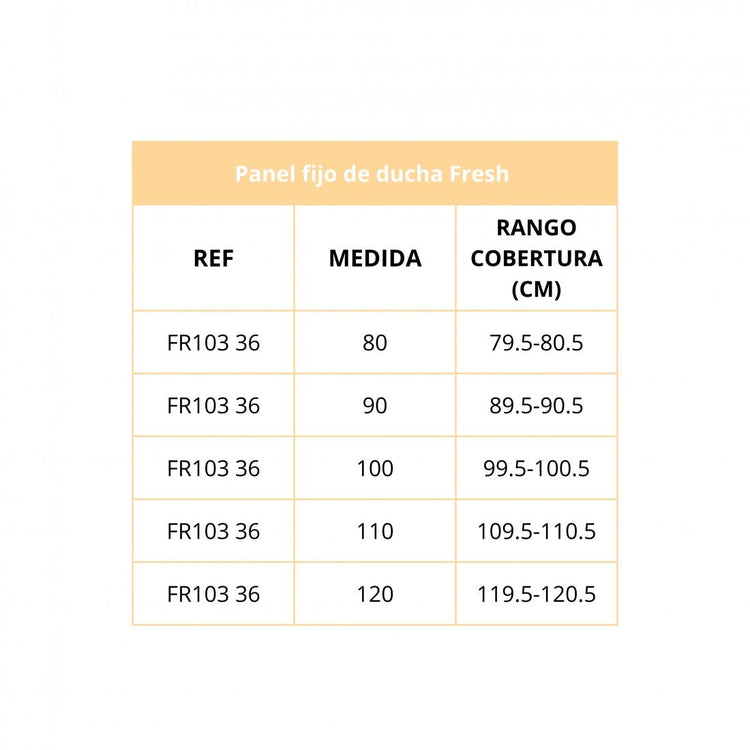 Paroi de douche or Fresh