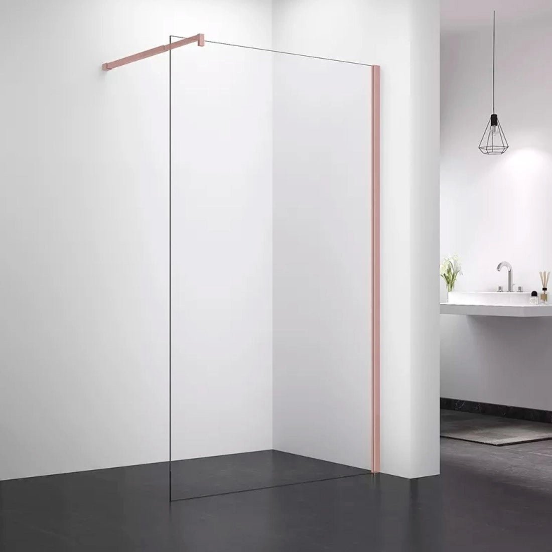 Paravent Tokyo en or rose