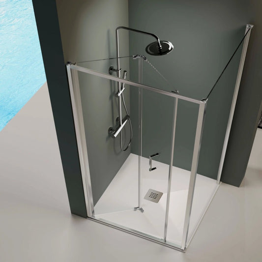 Mampara plegable cuadrada S300