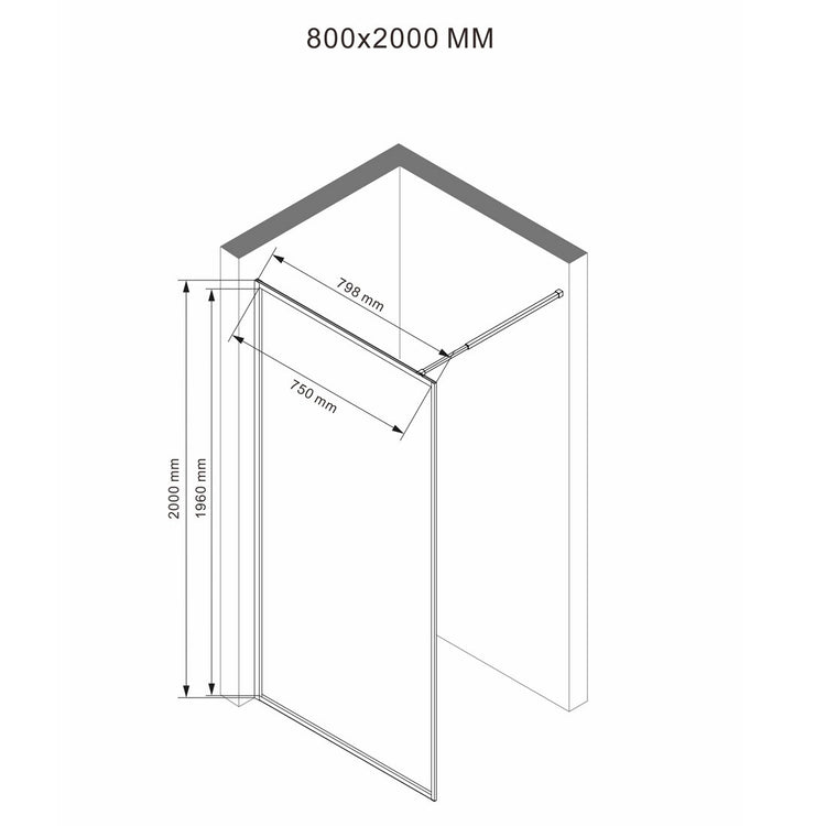 Pare-brise Tokio noir mat