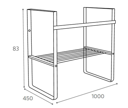 Mueble acero inoxidable Sevilla - The Bath