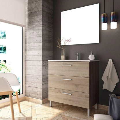 Mueble al suelo con patas Parma