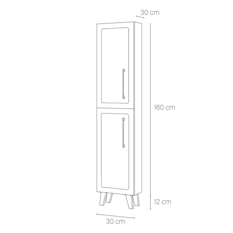 Meuble d'appoint pour salle de bain Vintage top