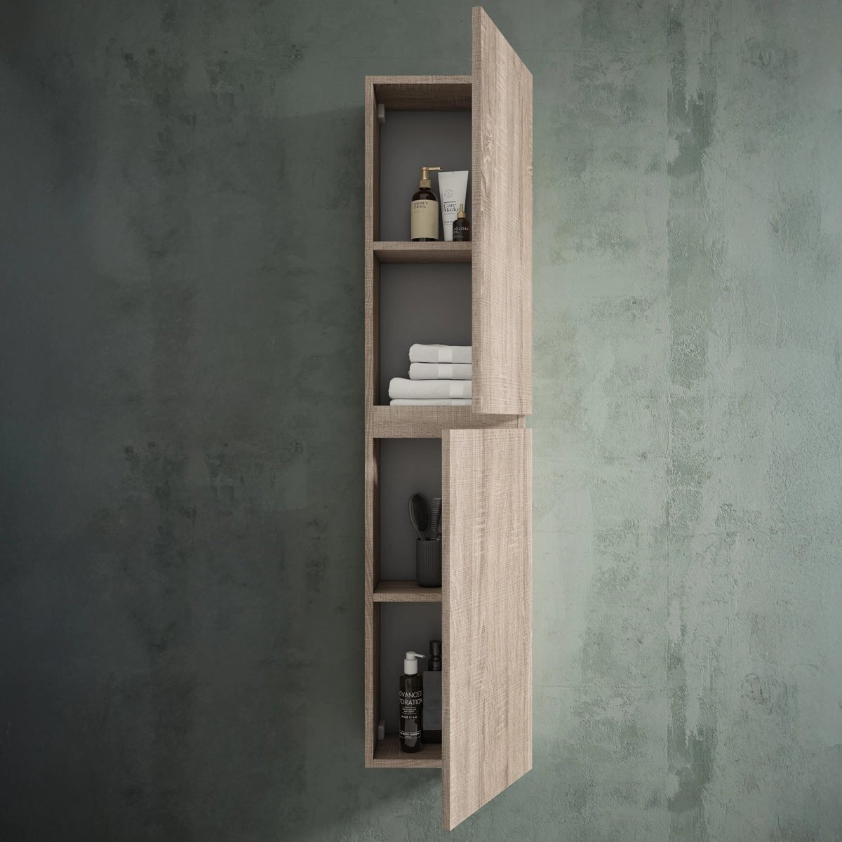 Mueble auxiliar suspendido baño moderno Porto - The Bath