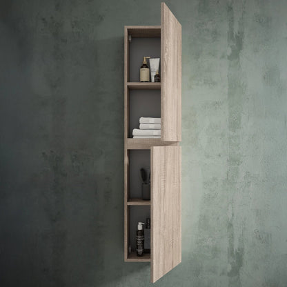 Mueble auxiliar suspendido baño moderno Porto - The Bath